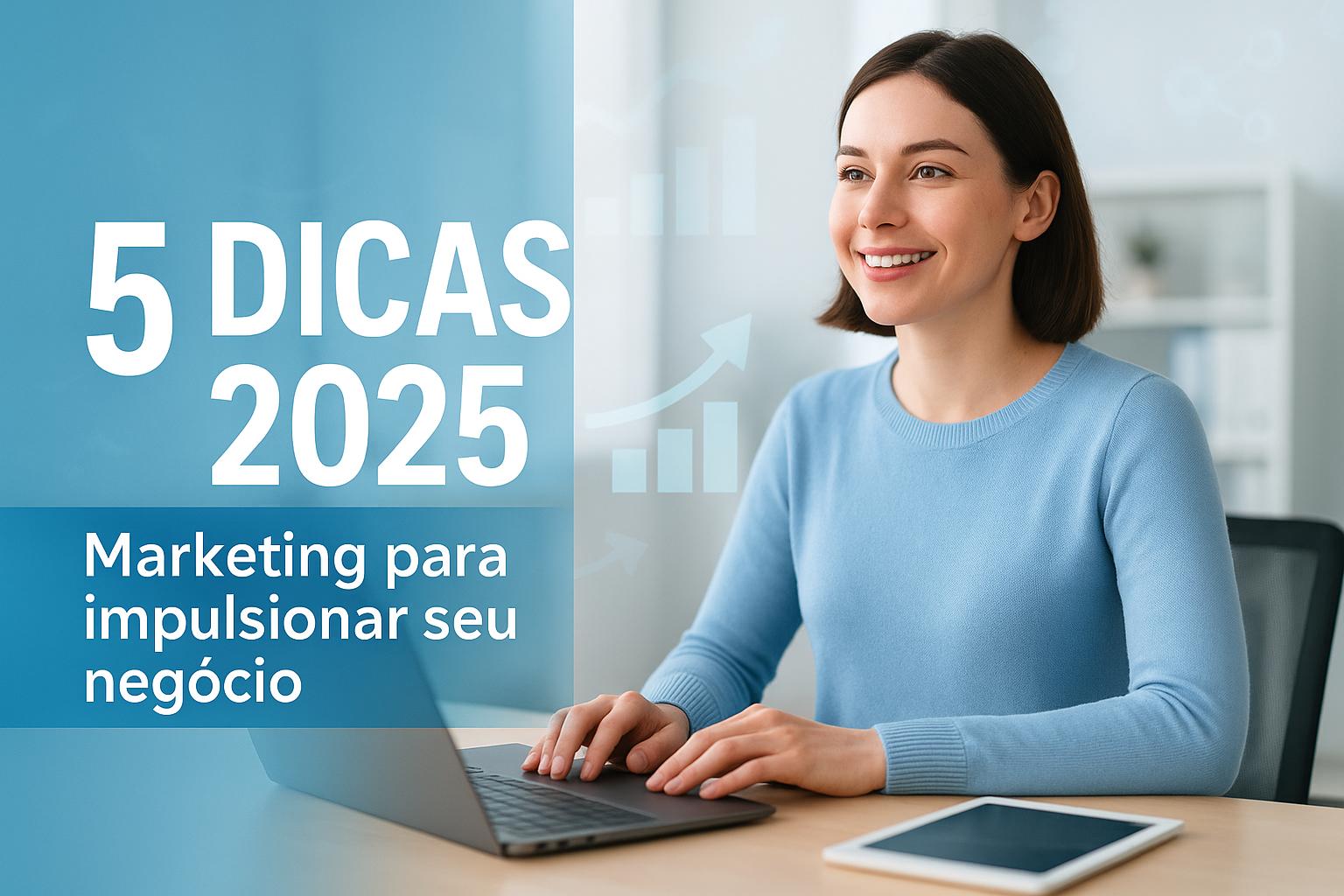 5 Dicas Essenciais de Marketing para Impulsionar seu Negócio em 2025